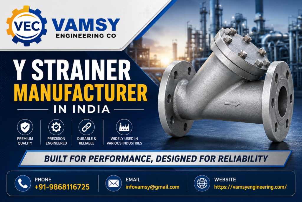 Y Strainer Manufacturer in India